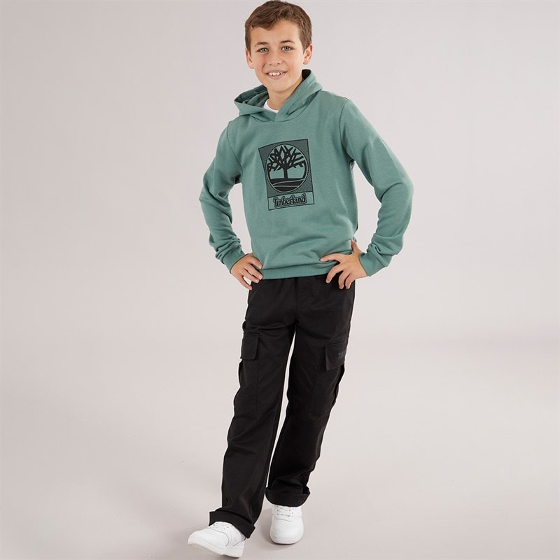 Timberland Junge Kapuzenpullover Forest Green - Bild 3