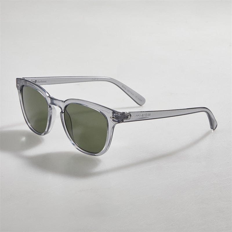 Barbour Zonnebril Shiny Grey Crystal - Afbeelding 1