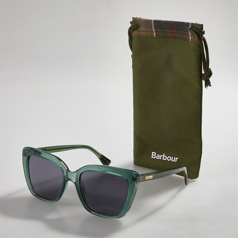 Barbour Dames zonnebril Shiny Green Crystal - Afbeelding 3