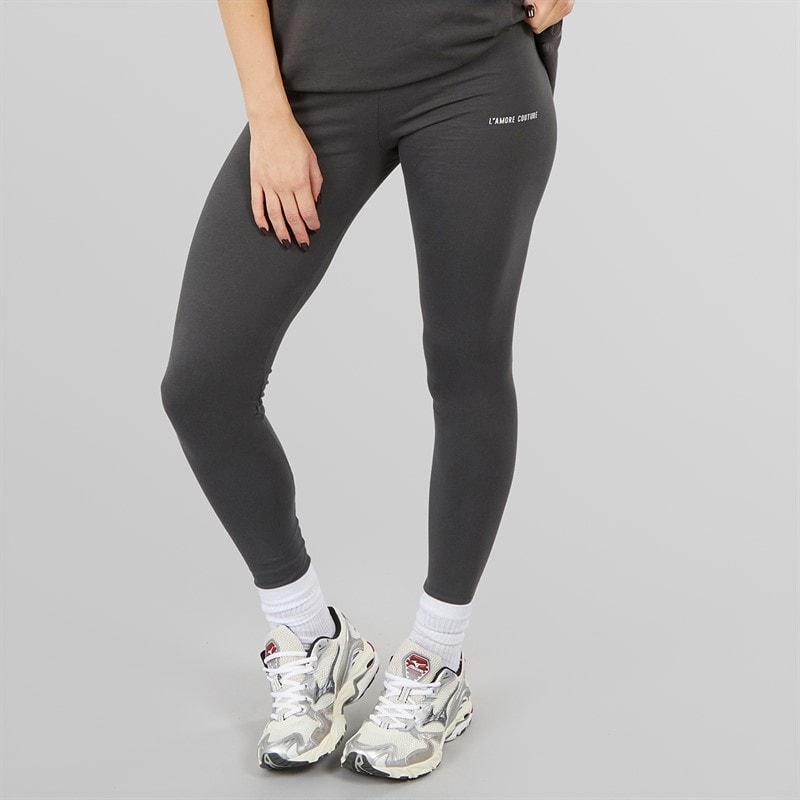L'amore Couture Damen Ryleigh Leggings Anthrazit