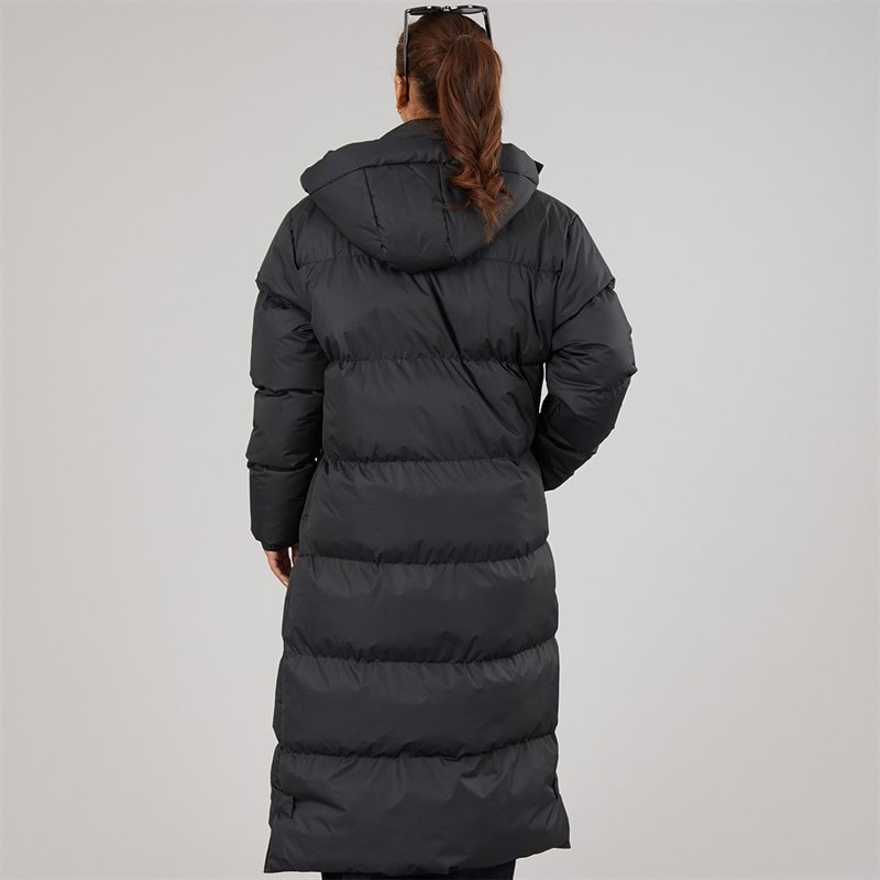 L'amore Couture Damen Bloomingdale langer Daunenmantel Schwarz - Bild 2