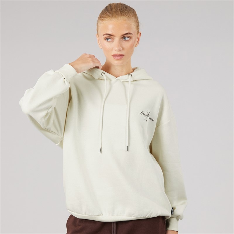 L'amore Couture Damen Japan Hoodie Creme - Bild 2