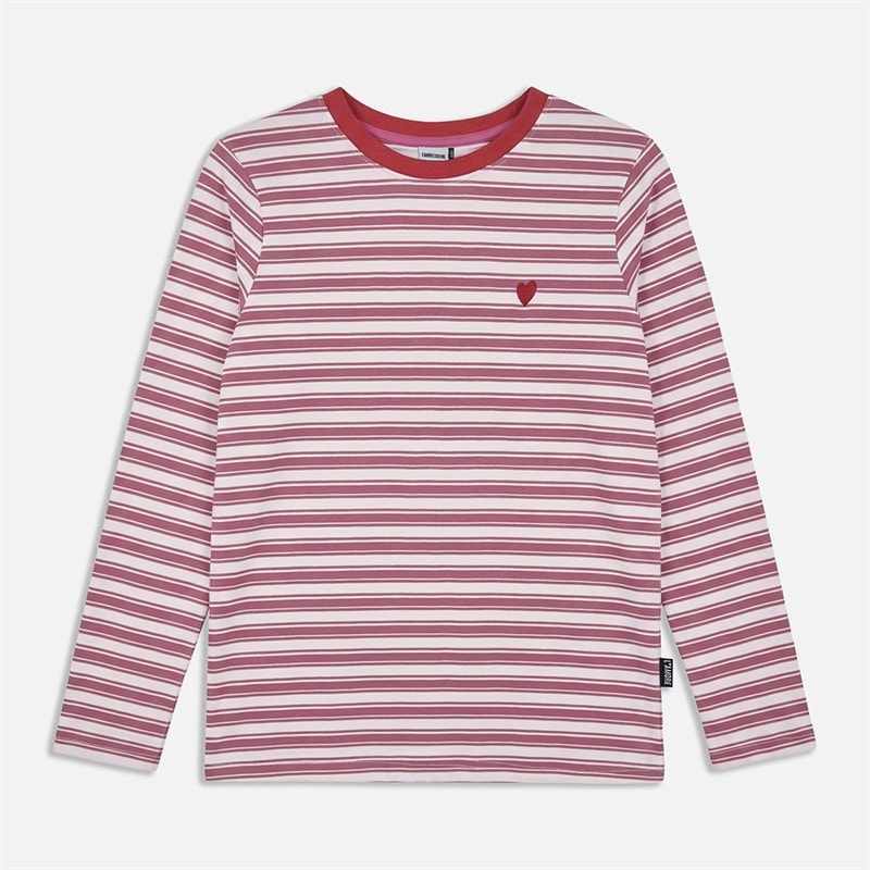 L'amore Couture lot de trois t-shirts à manches longues Eleadora Femme Rayure, Rose, Violet - Image 2