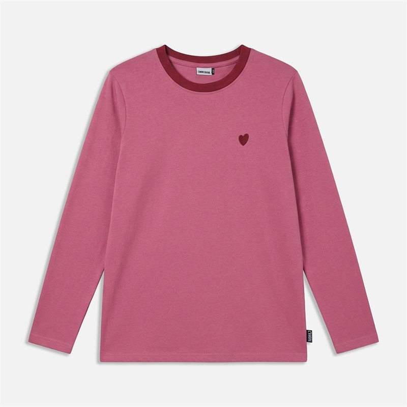 L'amore Couture lot de trois t-shirts à manches longues Eleadora Femme Rayure, Rose, Violet - Image 4