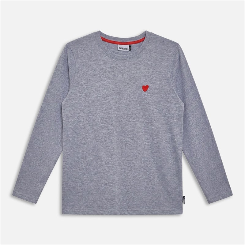 L'amore Couture lot de 3 T-shirts Manches Longues Esmeray Femme Rayures/Gris Clair Chiné Rayure, Lgm, Noir - Image 4