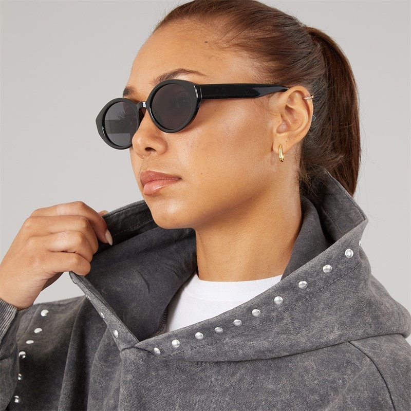 L'amore Couture Dames Lorien Hoodie Charcoal - Afbeelding 3