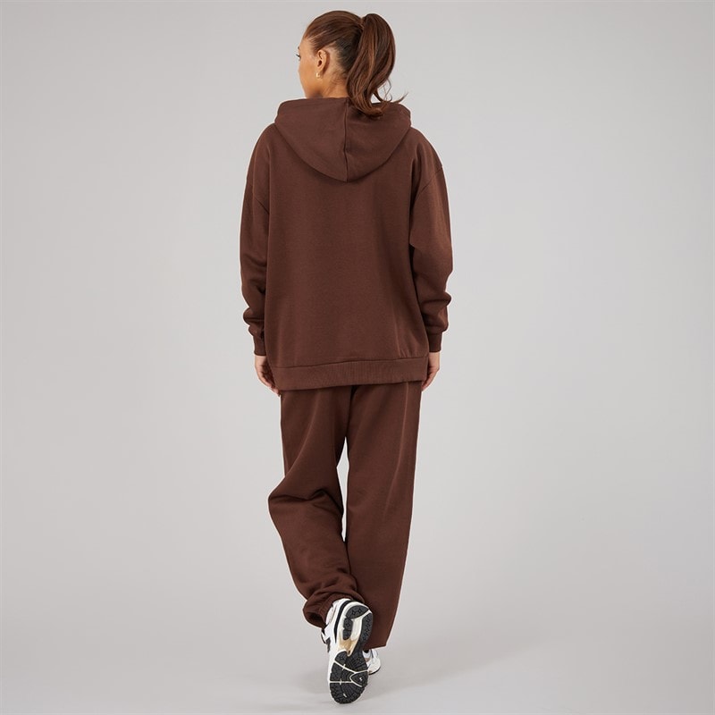 L'amore Couture Ensemble de Survêtement à Capuche et pantalon de jogging LC Athletic Femme Brun - Image 2