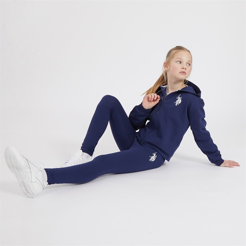 U.S. POLO ASSN. Meisjes Trainingspakken Blauw - Afbeelding 4