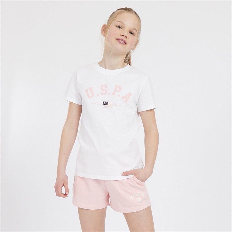U.S. POLO ASSN. Meisjes Graphic Set Meerkleurig
