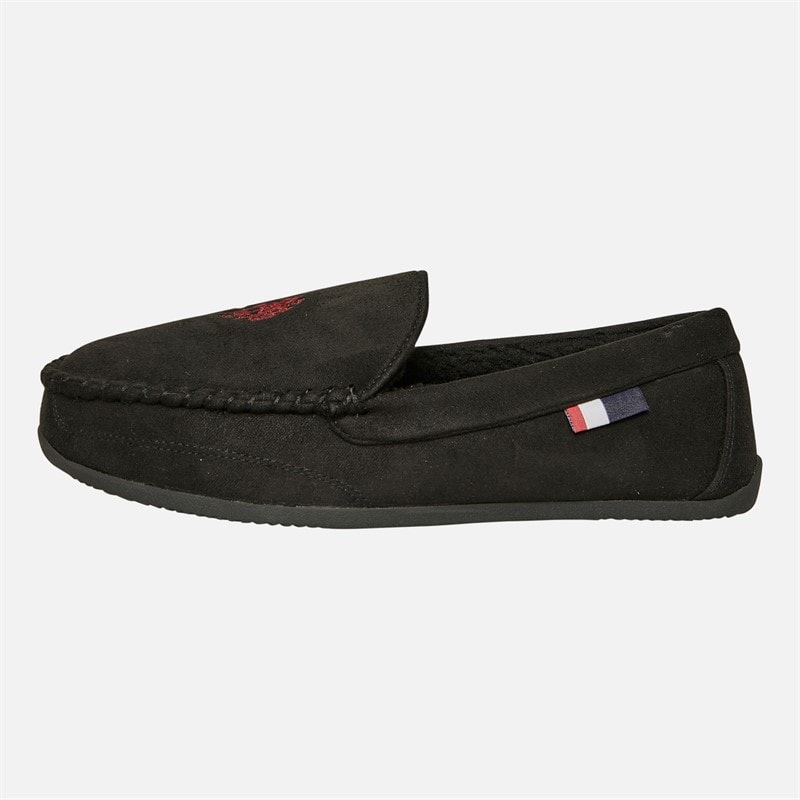 U.S. POLO ASSN. Mocassins Miky Homme Noir/Rouge - Image 2