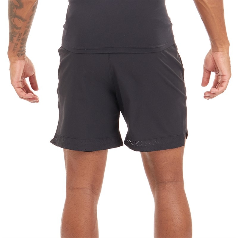 Under Armour Heren UA Vanish Woven 6 Inch Shorts Zwart/Zwartgrijs - Afbeelding 2