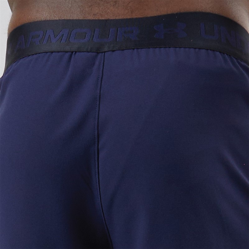 Under Armour Heren UA Vanish Woven 6 Inch Sportperformance shorts Marine - Afbeelding 5