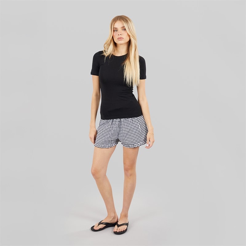 Vero Moda Dames Lulu T-shirt Zwart - Afbeelding 3