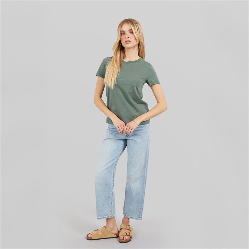 Vero Moda Dames Paula T-shirt Laurel Wreath - Afbeelding 3