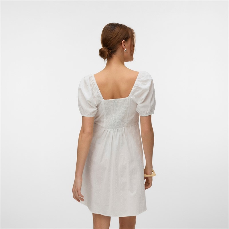 Vero Moda Damen Jutty Kleid Snow White - Bild 2