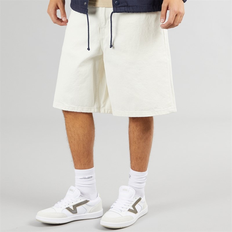 Vans Heren Baggy Denim Shorts Marshmallow