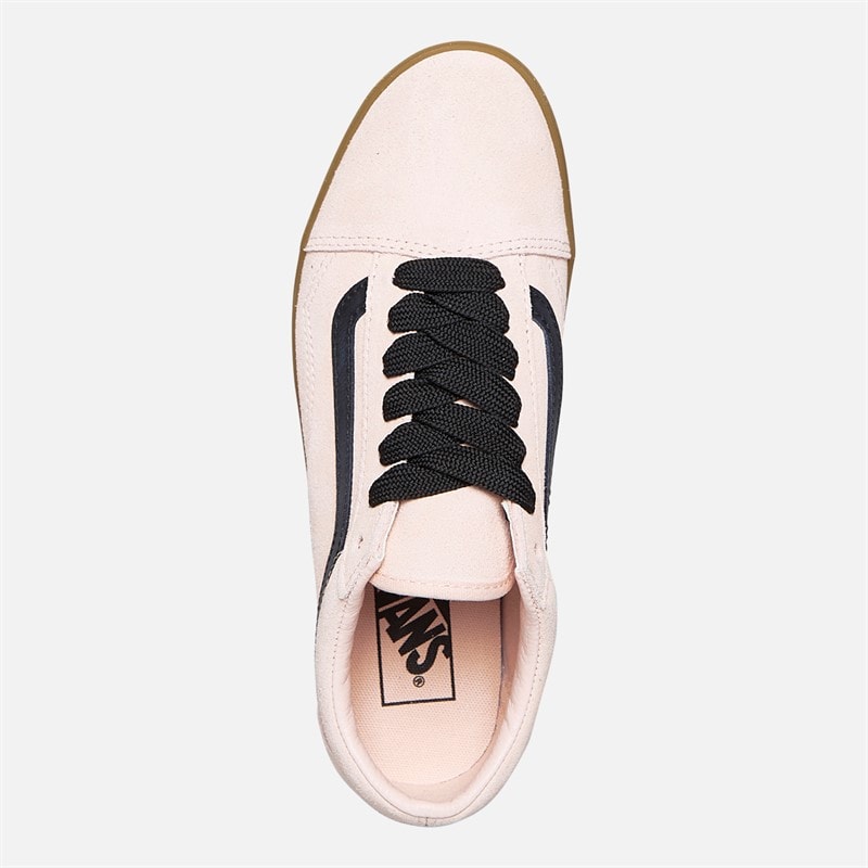 Vans Old Skool Lowpro Suede sneakersy dla niej kolor Peach Blush – zdjęcie  4