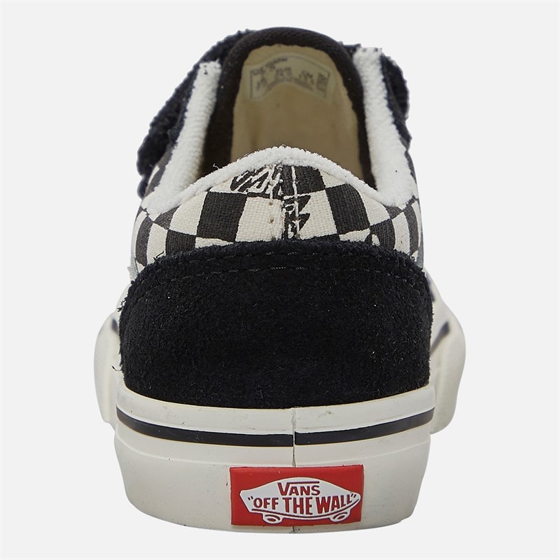 Vans sneakersy niemowlęce Old Skool na rzepy kolor Czarny – zdjęcie  3