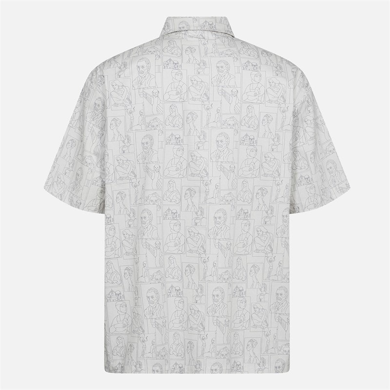 Resteröds Heren Ron Shirt Wit - Afbeelding 2