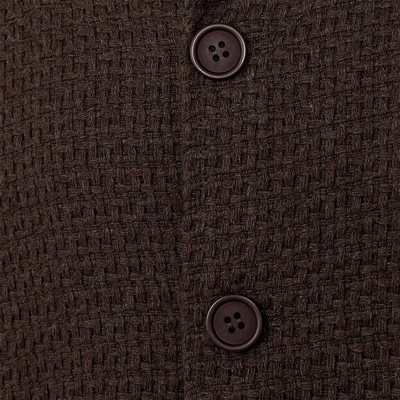 Resteröds Heren Leo Overshirt Bruin - Afbeelding 3