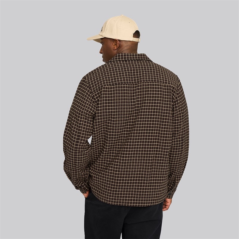 Resteröds Herren Hugh Overshirt Braun - Bild 2