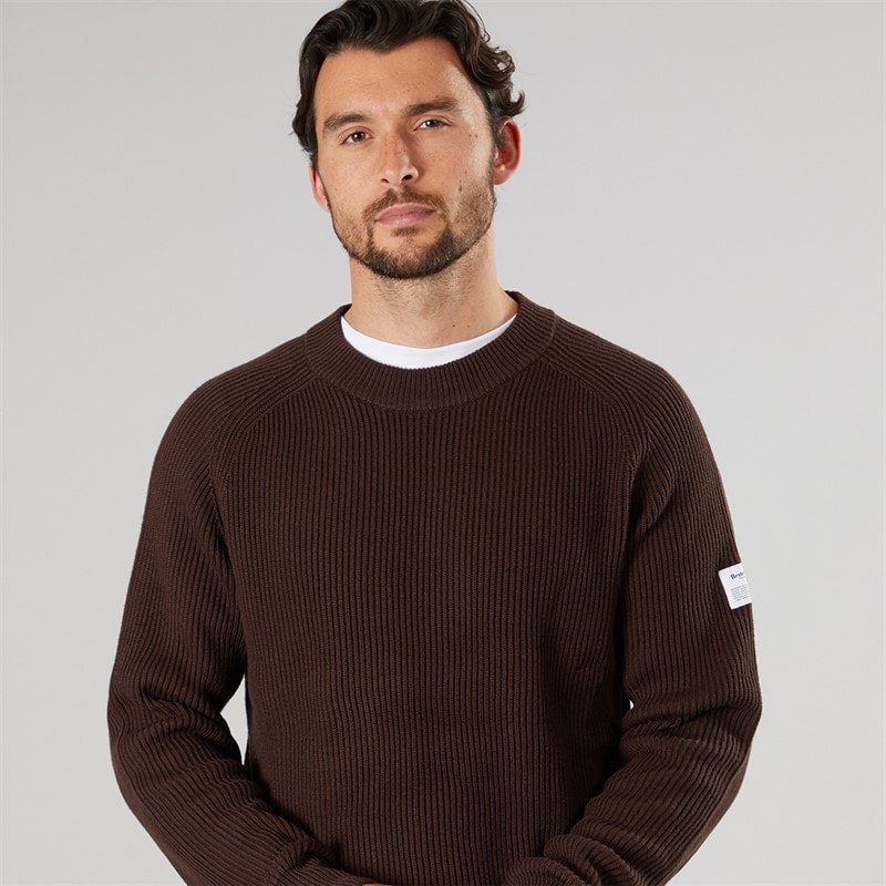 Resteröds Pull over en tricot Homme Brun - Image 3