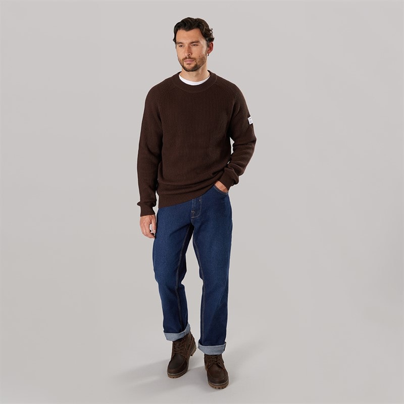 Resteröds Pull over en tricot Homme Brun - Image 4