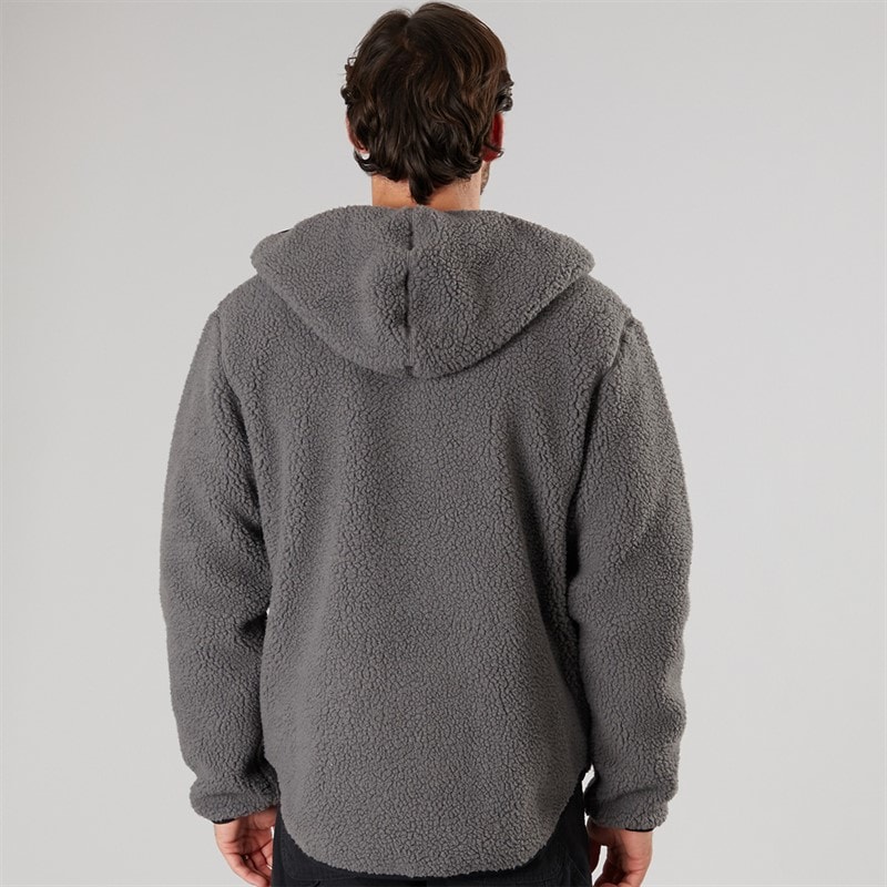 Resteröds Veste à Capuche en Polaire Homme Gris - Image 2