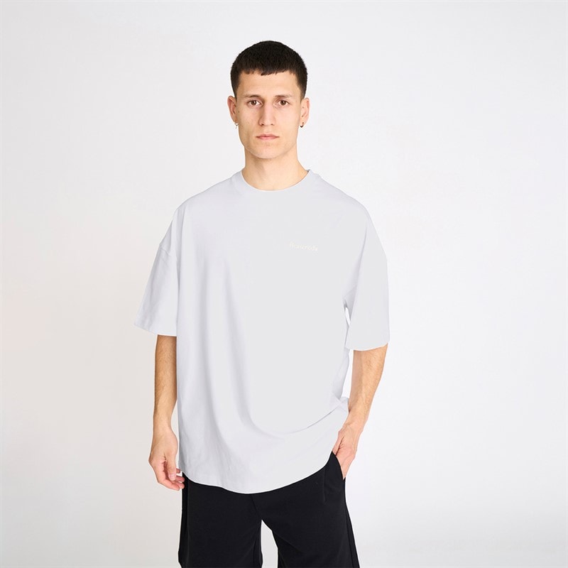 Resteröds T-shirt z nadrukiem dla niego kolor Biały – zdjęcie  2