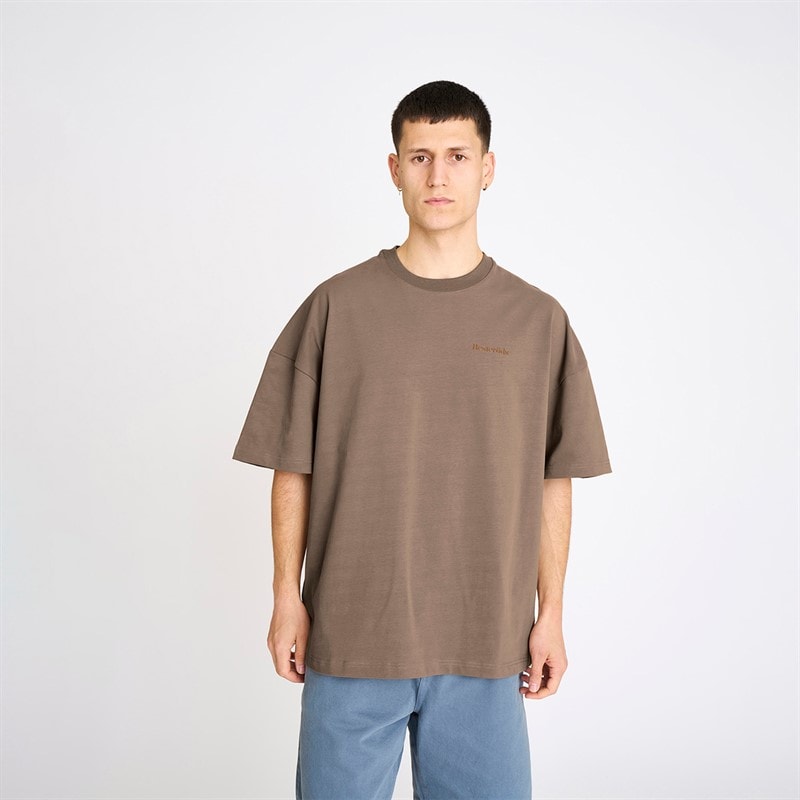 Resteröds T-shirt Homme imprimé Tas Marron - Image 2