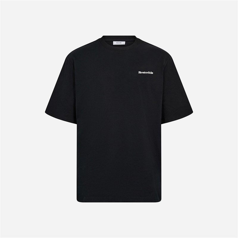Resteröds Heren Tas Print T-shirt Zwart - Afbeelding 2
