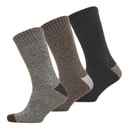 WEATHERPROOF Heren Thermische Crew Sokken Drie Pack Medium Grijs