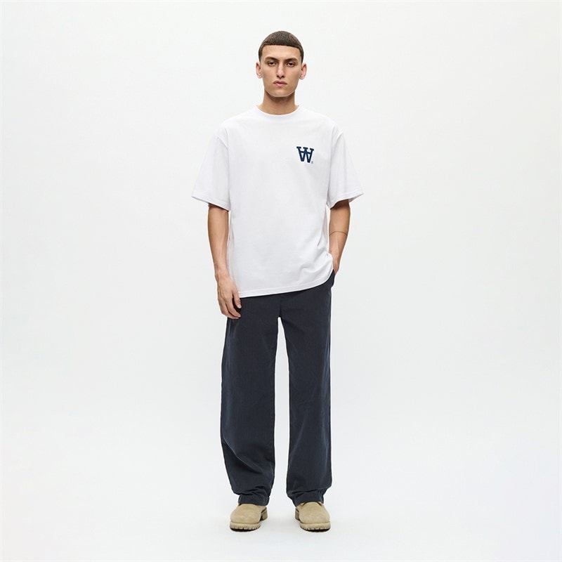 Wood Wood Herren Liam T Shirt Bright White Np - Bild 2