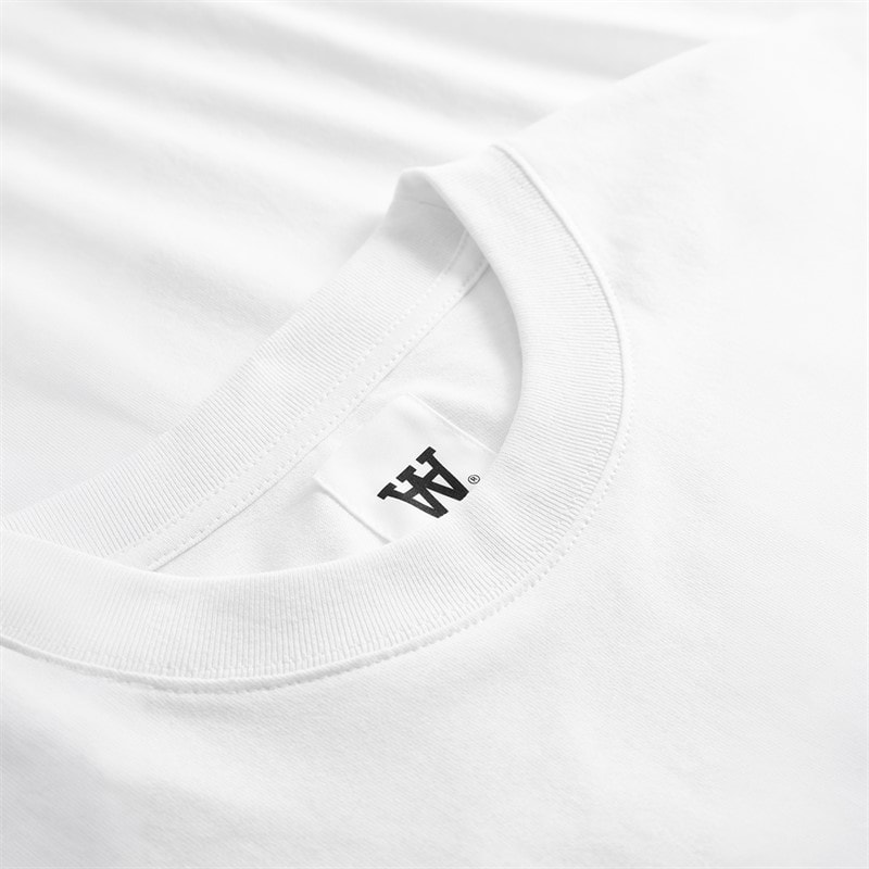 Wood Wood Herren Liam T Shirt Bright White Np - Bild 5