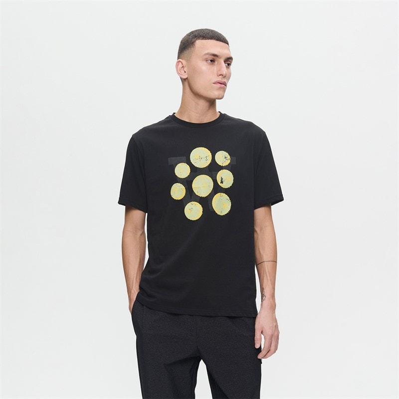 Wood Wood Ace Eyes T-shirt dla niego kolor Czarny