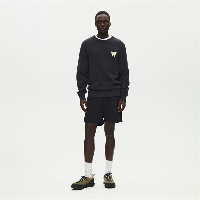 Wood Wood Tay dziergany sweter dla niego kolor Pirate Black – zdjęcie  4