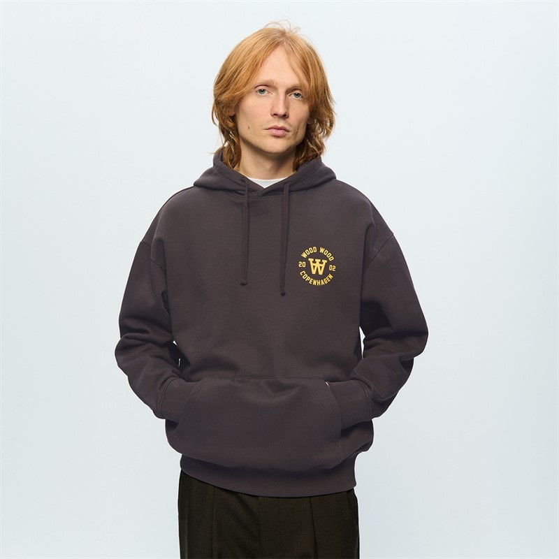 Wood Wood Heren Cass Hoodie Licorice
