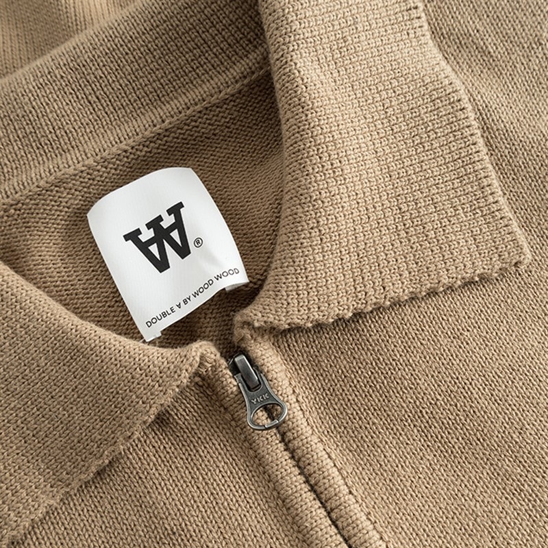 Wood Wood Heren Tay Rits Vest Hermelijn - Afbeelding 5