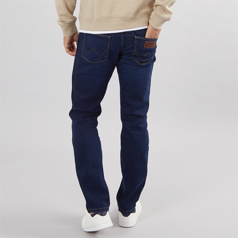 Wrangler Jeans Herren Greensboro Regular Straight Fit Cosmic Blau - Bild 2