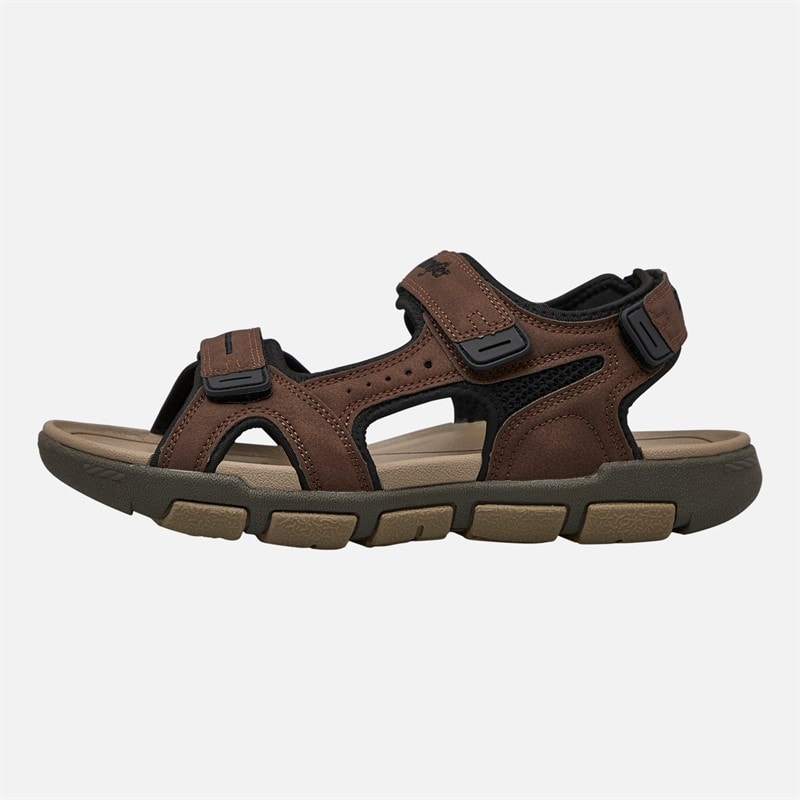 Wrangler Heren Buster Sandalen Coffee Bean