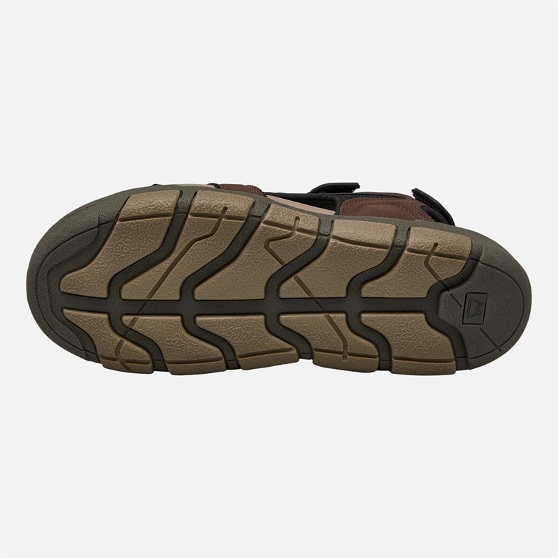 Wrangler Heren Buster Sandalen Coffee Bean - Afbeelding 2