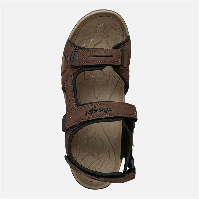 Wrangler Heren Buster Sandalen Coffee Bean - Afbeelding 4