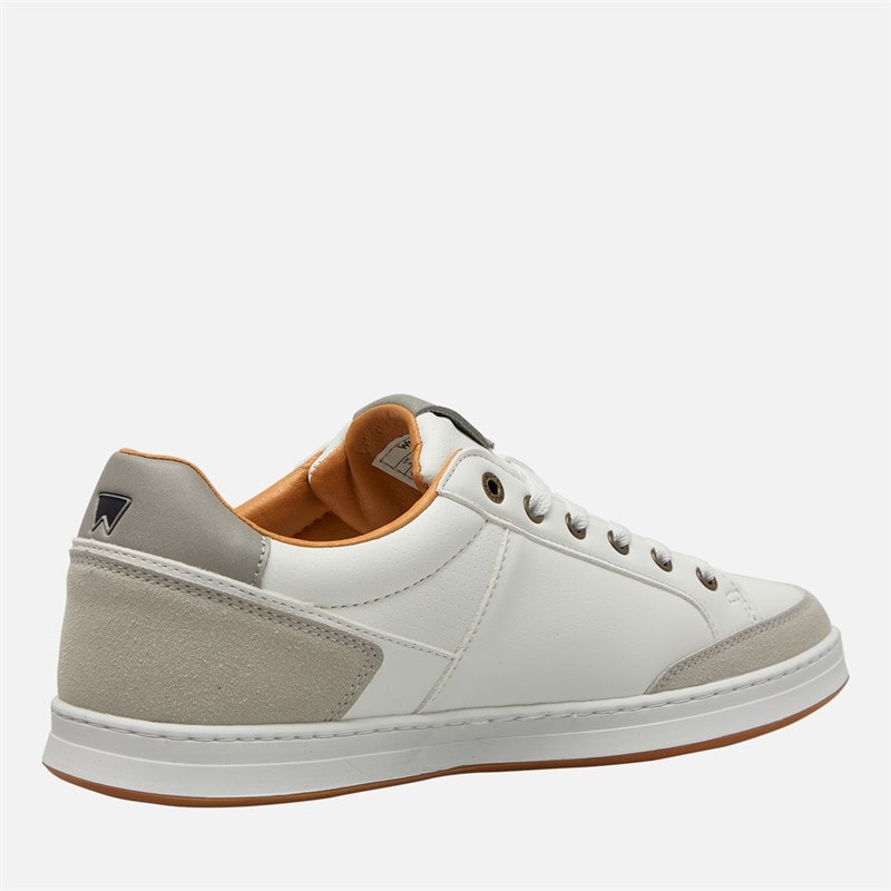 Wrangler Butch sneakersy dla niego kolor Bright White – zdjęcie  5