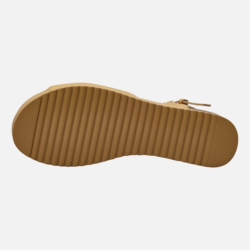 Wrangler Norma Chunky Anle Strap Sandały dla niej kolor Warm Sand – zdjęcie  3
