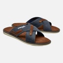 Wrangler Heren Calvin Slippers Dress Blues