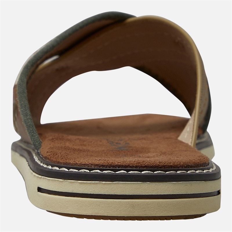 Wrangler Heren Calvin Slippers Warm Sand - Afbeelding 4