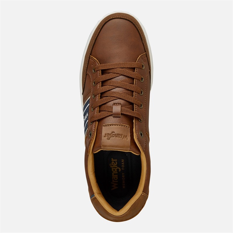 Wrangler Heren Butch Sneakers Tortoise Shell - Afbeelding 4
