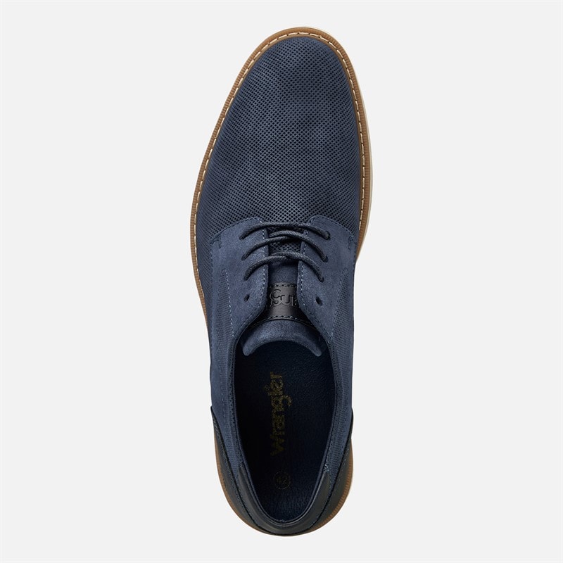Wrangler Heren Dave Schoenen Dark Denim - Afbeelding 4