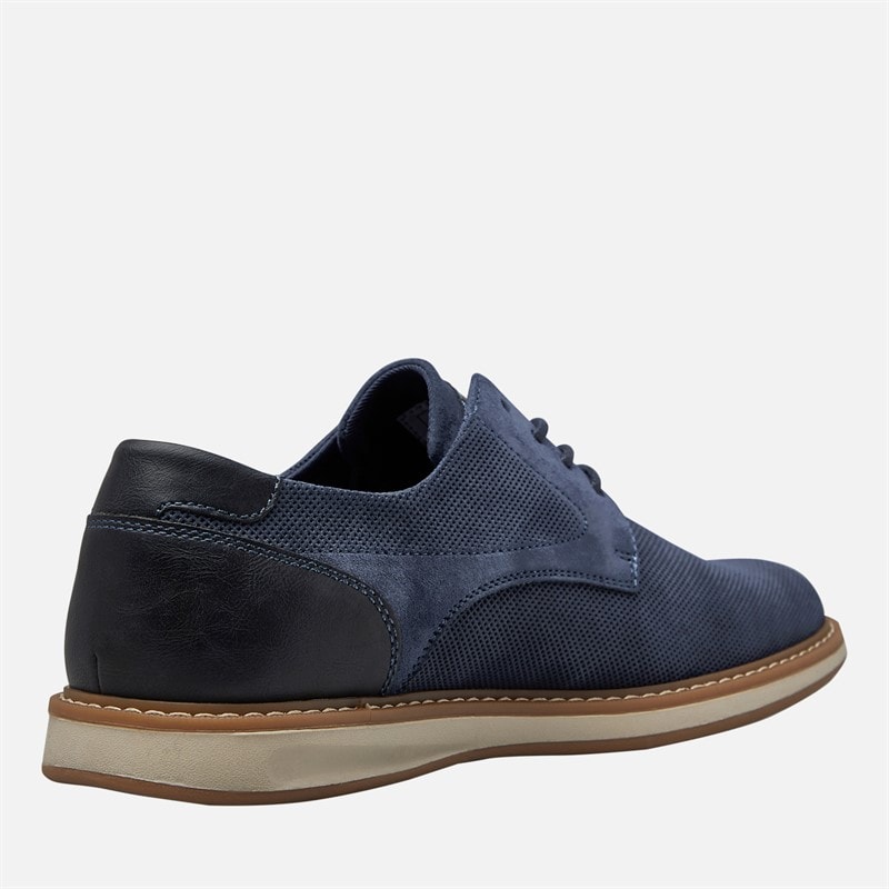Wrangler Heren Dave Schoenen Dark Denim - Afbeelding 5