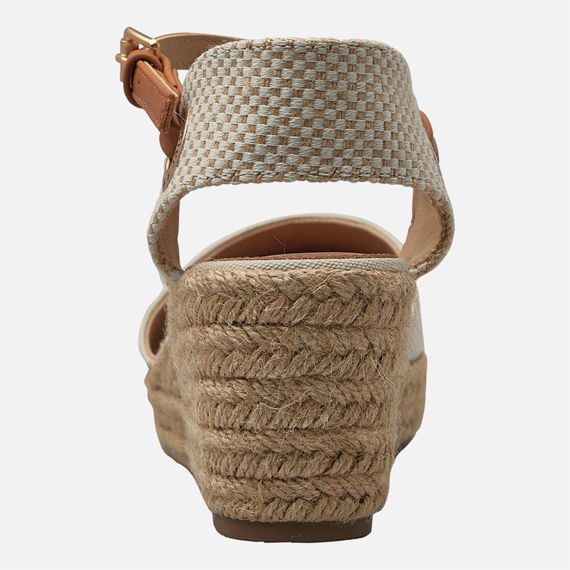 Wrangler Dames Bella Enkelband Sandaaltjes Sleehak Birch - Afbeelding 4
